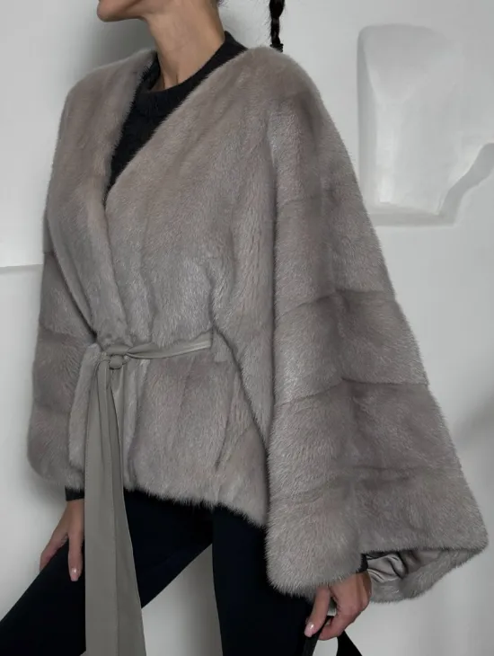 Шуба норковая натуральная короткая 