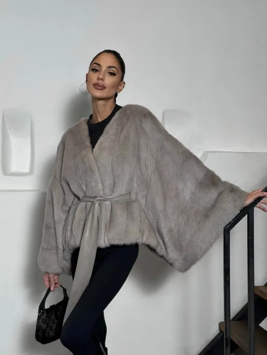 Шуба норковая натуральная короткая 