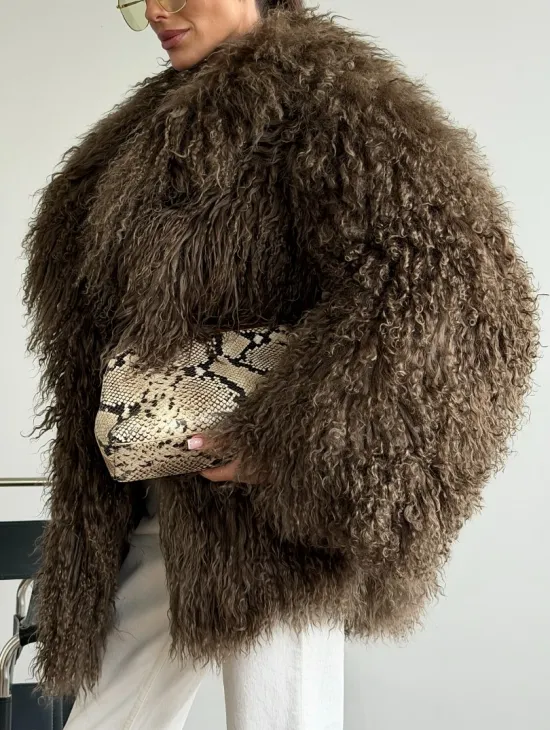 Шуба из лама - фото 3