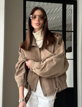 Куртка - бомбер весенняя оверсайз - фото 17