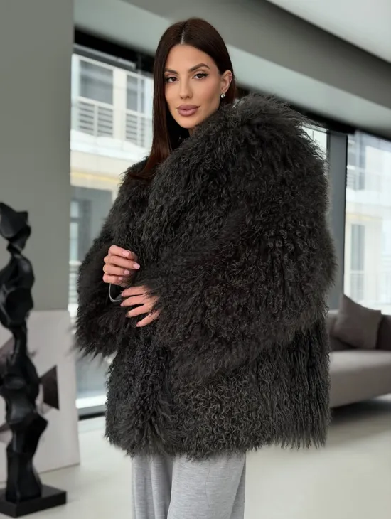 Шубка из ламы - фото 3