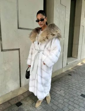 Норка кимоно с капюшоном рысь - фото 10